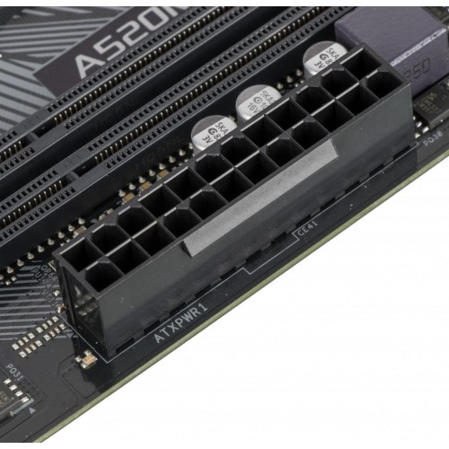 Купить материнскую плату Asrock A520M-HVS для AMD AM4 с поддержкой 8ch звук и HDMI