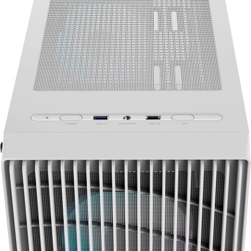 Корпус ПК Ocypus Gamma C70 WH ARGB - Midi-Tower с 4x120mm ARGB, USB 3.0, для ATX, mATX, mITX