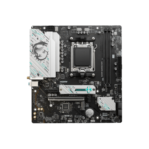 Материнская плата MSI B650M GAMING WIFI AM5: mATX, 2xDDR5, 7.1 звук, HDMI и DP