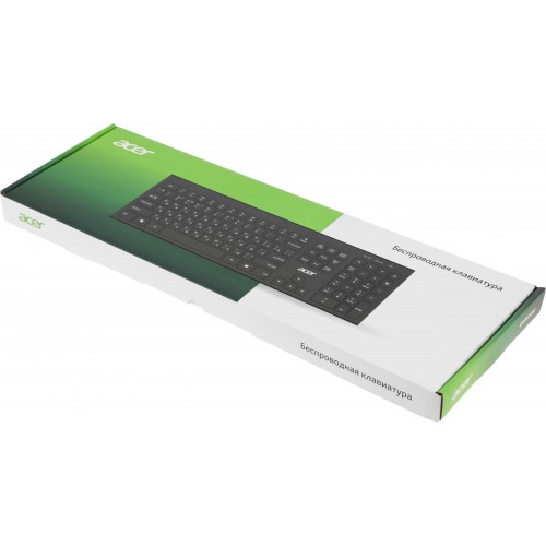 Клавиатура Acer OKR300 черная USB беспроводная Multimedia - идеальный выбор для комфортной работы и развлечений