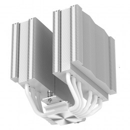 Кулер для процессора/ CPU Cooler SAMA A60W (265W, 4-pin PWM, 156.5mm, 6x6mm, 2x120mm, 78CFM, 29dBA, 2200RPM, S: 1851/1700/1200/115X, AM5/AM4, white)