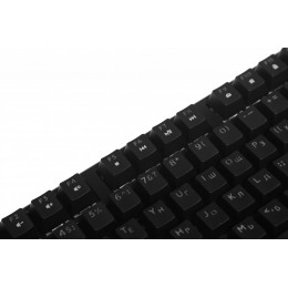 Клавиатура Defender Gk-596 механическая черный USB for gamer LED (45596) кабель 1.5м