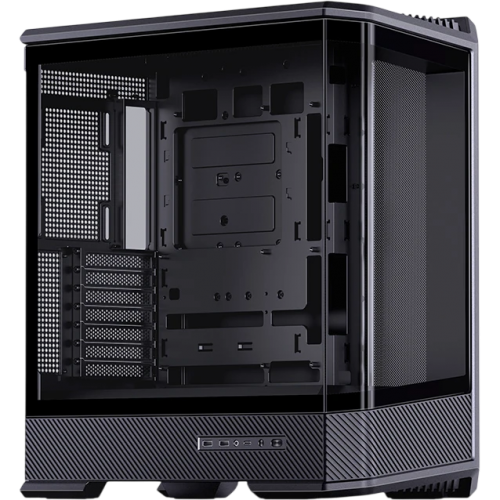 Корпус JONSBO D400 Midi-Tower без блока питания - Черный, TG, USB-A 3.0 и USB-C 3.2, совместимость с ATX, mATX, mITX