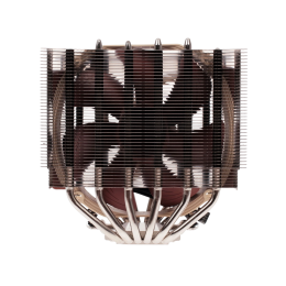Кулер для процессора/ CPU Cooler Noctua NH-D15 (183W, 4-pin PWM, 165mm, Al/Cu, 6x6mm, 2x140mm, 82.43CFM, 24.6dBA, 1500RPM, S: 1851/1700/1200/115X, AM5/AM4, Beige/Brown)