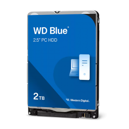 Жесткий диск/ HDD WD SATAIII 2Tb 2.5"" Blue 5400 128Mb 1 year warranty (replacement ST2000LM015, ST2000LM007)