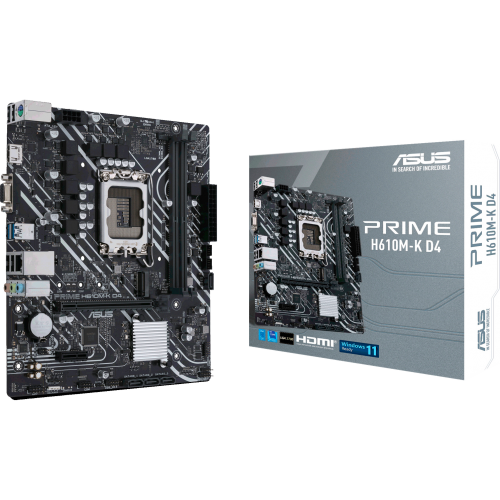 Материнская плата PRIME H610M-K D4: Надежность и Производительность для Вашего ПК