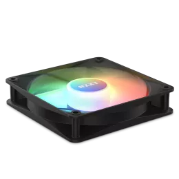 Кулер для корпуса ПК/ Case Cooler NZXT F140 RGB Core Twin Pack (140x140x25mm, 4-pin PWM, RGB, 89.48CFM, 32.5dBA, 1800RPM, Black, 2pcs)