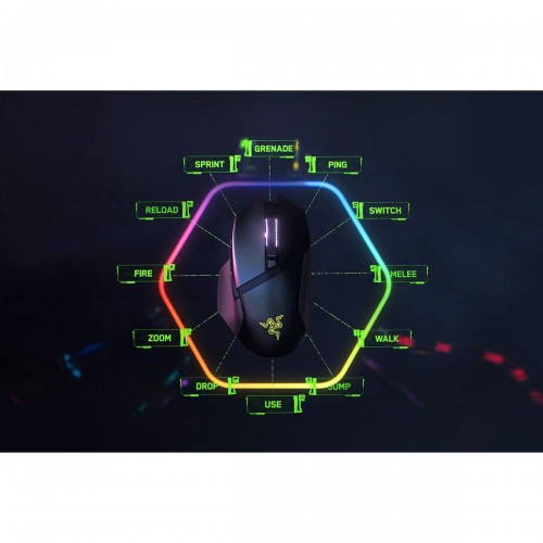 Купить игровую мышь Razer Basilisk V3 Pro 35K в черном цвете - идеальный выбор для геймеров!