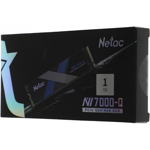Купить твердотельный накопитель Netac PCIe 4.0 x4 1TB NT01NV7000Q-1T0-E4X M.2 2280 – высокая скорость и надежность для вашего ПК