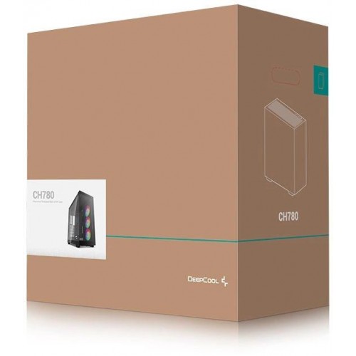 Корпус Deepcool CH780 черный ATX с поддержкой 9 вентиляторов и 4xUSB3.0 - идеальное решение для мощного ПК