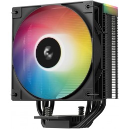 Устройство охлаждения(кулер) Deepcool AG400 Bk V2 ARGB Soc-AM5/AM4/1200/1700/1851 черный 4-pin 31.6dB Al+Cu 220W 643gr Ret (R-AG400-BKAMMN-GJD)