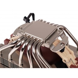 Кулер для процессора/ CPU Cooler Noctua NH-D15 (183W, 4-pin PWM, 165mm, Al/Cu, 6x6mm, 2x140mm, 82.43CFM, 24.6dBA, 1500RPM, S: 1851/1700/1200/115X, AM5/AM4, Beige/Brown)
