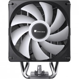 Кулер для процессора/ CPU Cooler JONSBO CR-1000MAX V2 ARGB (230W, 4-pin PWM, 157mm, Al/Cu, 6x6mm, ARGB, 1x120mm, 70.8CFM, 33.2dBA, 1800RPM, S: 1851/1700/1200/115X, AM4/AM5 Black)