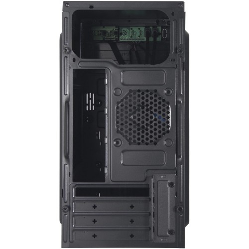 Корпус KingPrice KPCC-MN208 черный mATX с вентиляцией 1x80mm, 2x120mm и портами USB 2.0