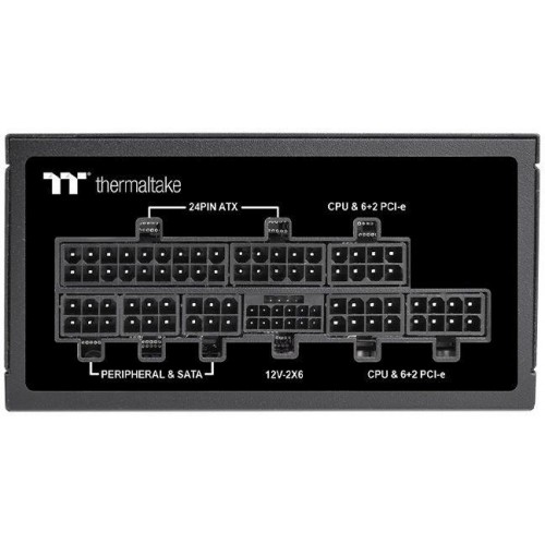 Блок питания Thermaltake SFX 850W Toughpower SFX850 Gen.5 80+ platinum (20+4pin) APFC 90mm fan 8xSATA Cab Manag RTL [PS-STP-0850FNFAPE-1]