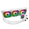 Система жидкостного охлаждения/ Water Cooling System Thermalright Core Vision 360 (360mm, LED, White, ARGB/ Fans: 3x120mm, 72.37CFM, 27.7dBA, 2000RPM/ Pump height 66mm, Rad thickness 27mm/ S: 1700, 1200, 1851, 115X, 2011, 2066, AM5, AM4) Thermalright