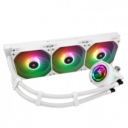 Система жидкостного охлаждения/ Water Cooling System Thermalright Core Vision 360 (360mm, LED, White, ARGB/ Fans: 3x120mm, 72.37CFM, 27.7dBA, 2000RPM/ Pump height 66mm, Rad thickness 27mm/ S: 1700, 1200, 1851, 115X, 2011, 2066, AM5, AM4)