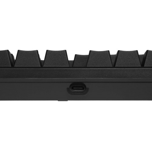 Механическая клавиатура Defender GK-596 для геймеров с LED-подсветкой и USB подключением (45596), кабель 1.5м - Черная