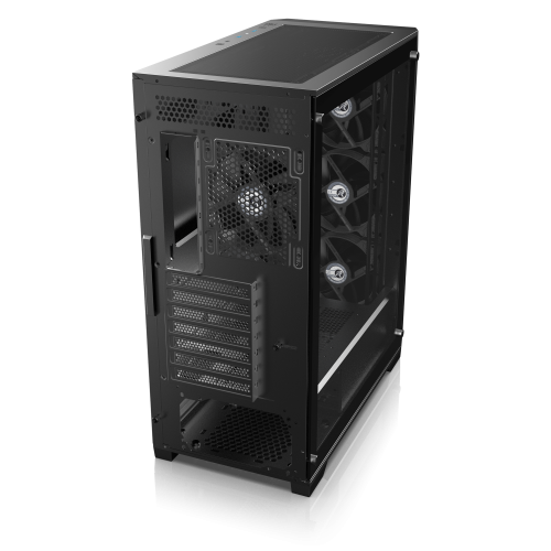 Корпус без блока питания/ Case Raijintek ARCADIA 41-MS4, Midi-Tower, TG, 1x120mm + 3x120mm ARGB, 2xUSB-A 3.0 + 1xUSB-C, ATX, mATX, mITX Black RAIJINTEK CO LTD