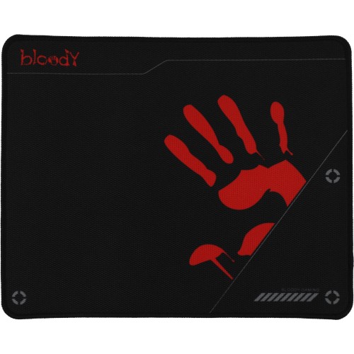 Коврик для мыши A4Tech Bloody BP-50M: Черный с рисунком, 350x280x3 мм - Идеальный выбор для геймеров и офисных работников