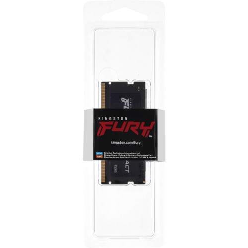 Память оперативная/ Kingston 16GB 6000MT/s DDR5 CL38 SODIMM FURY Impact XMP Kingston