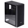 Корпус без блока питания/ Case PCCooler MA100 MESH BK, Midi-Tower, TG, Mesh, 3x120mm ARGB, 1xUSB-A 3.0 + 2xUSB-A 2.0, ATX, mATX, mITX Black PcCooler
