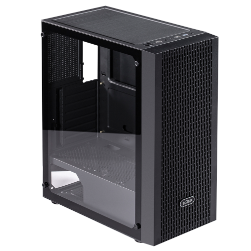Корпус без блока питания/ Case PCCooler MA100 MESH BK, Midi-Tower, TG, Mesh, 3x120mm ARGB, 1xUSB-A 3.0 + 2xUSB-A 2.0, ATX, mATX, mITX Black PcCooler