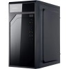 Корпус KingPrice KPCC-MN208 черный mATX с вентиляцией 1x80mm, 2x120mm и портами USB 2.0