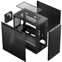 Корпус Deepcool MACUBE 110 черный без БП mATX 1x120mm 2xUSB3.0 audio bott PSU