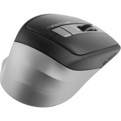 Купить беспроводную оптическую мышь A4Tech Fstyler FG35 серый/черный, 2000dpi, 6 кнопок – идеальный выбор для работы и игр
