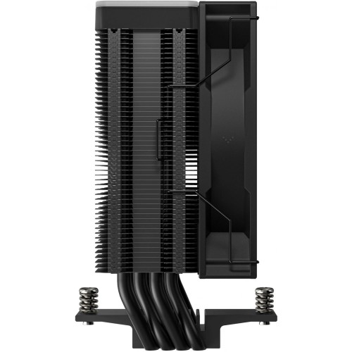 Устройство охлаждения(кулер) Deepcool AG400 Bk V2 ARGB Soc-AM5/AM4/1200/1700/1851 черный 4-pin 31.6dB Al+Cu 220W 643gr Ret (R-AG400-BKAMMN-GJD)