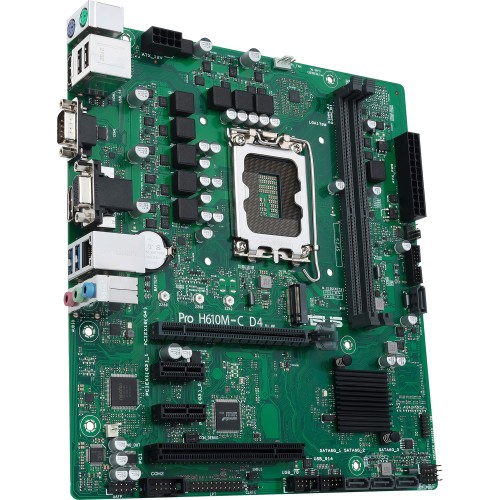 Материнская плата PRO H610M-C D4-CSM: Надежность и Производительность для Вашего ПК