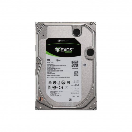 Жесткий диск/ HDD Seagate SAS 8Tb Exos 12Gb/s 7200rpm 256Mb 1 year warranty (replacement ST8000NM001A, ST8000NM018B, HUS728T8TAL5204)