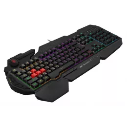 Клавиатура/ Клавиатура A4Tech B310N черный USB Multimedia for gamer LED каб.:1.8м