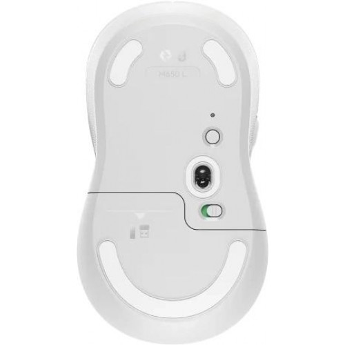 Купить беспроводную оптическую мышь Logitech M650 L белого цвета с 4000 dpi и 5 кнопками - идеальный выбор для работы и игр