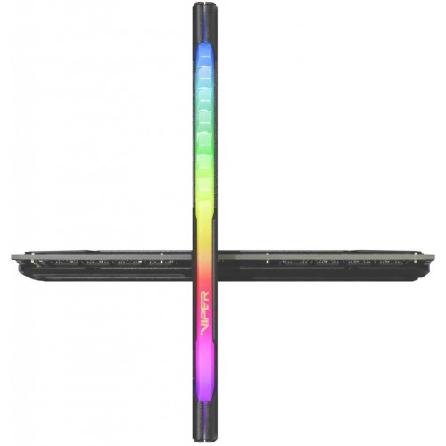 Купить оперативную память DDR4 2x32GB 3600MHz Patriot Viper Steel RGB для игрового ПК с радиатором - PVSR464G360C0K