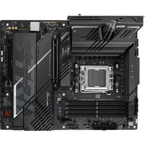 Материнская плата Asus ROG STRIX X870E-H GAMING WIFI7 для Socket AM5 с поддержкой DDR5 и 5Gigabit RAID