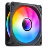 Кулер для корпуса/ Case Cooler JONSBO FR-606BR Reverse (120x120x25mm, 4-pin PWM, ARGB, 35.99CFM, 26.5dBA, 1500RPM, Black) JONSBO