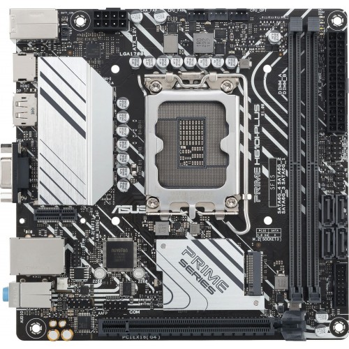Материнская плата Asus PRIME H610I-PLUS-CSM для Intel 12-го поколения, mini-ITX, 2xDDR5, HDMI, DP, 7.1 звук