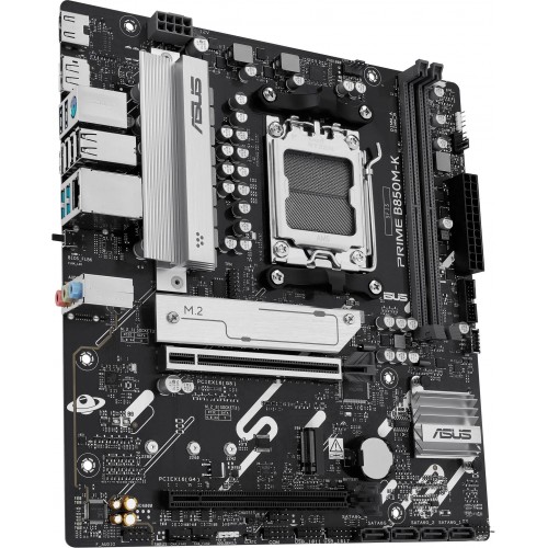 Купить материнскую плату Asus PRIME B850M-K AM5: 2xDDR5, mATX, 8ch звук, RAID, HDMI и DP