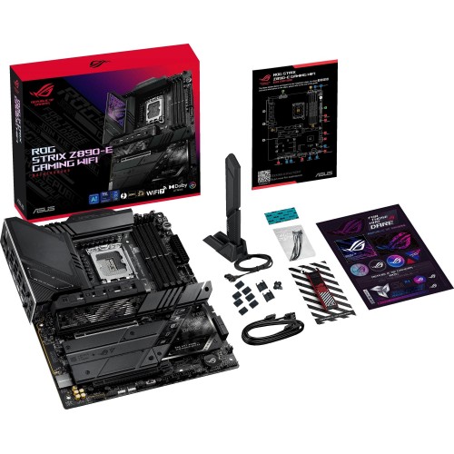 Материнская плата Asus ROG STRIX Z890-E GAMING WIFI: Высокопроизводительная ATX для Intel с поддержкой DDR5 и 5Gigabit RAID