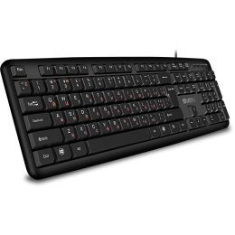 Клавиатура SVEN KB-S230 чёрная (104кл, каб. 2м)