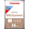 Жесткий диск Toshiba N300 NAS 16TB 7200RPM SATA3 - Идеальное решение для хранения данных