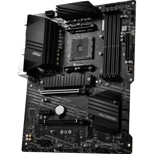 Материнская плата/ MB MSI AMD B550 sAM4, 4xDDR4(128GB), HDMI 2.1/DP, 1xPCIe 4.0x16, 1xPCIe 3.0x16, 2xPCIe 3.0, 1xLAN, 6xSATA 6Gb/s, 2xM.2, 1xUSB-C, 3xUSB 3.2, 4xUSB 2.0, 1xPS/2, ATX
