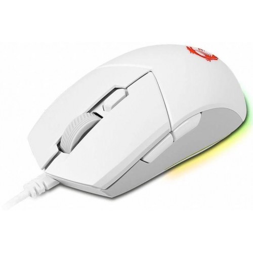 Мышь MSI Clutch GM11 белый оптическая 5000dpi USB 5but (S12-0401970-CLA)
