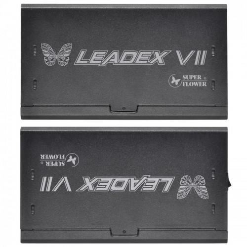 блок питания 1200 Ватт/ Power Supply Super Flower Leadex VII Platinum PRO, 1200W, ATX 3.1, 140mm, 12xSATA, 4xPCI-E(6+2), 1x12VHPWR(12+4), APFC, 80+ Platinum, Full Modular Super Flower
