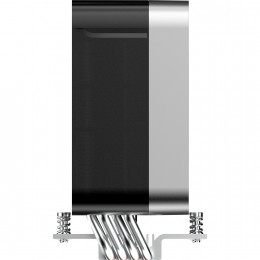 Кулер для процессора/ CPU Cooler Ocypus Delta A40 EX BK ARGB (200W, 4-pin PWM, 157mm, Al/Cu, 4x6mm, ARGB, 1x120mm, 60CFM, 31dBA, 1600RPM, S: 1851/1700/1200/115X, AM5/AM4, black)