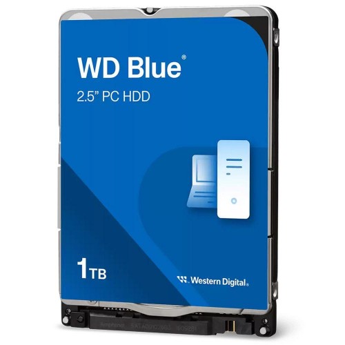 Жесткий диск WD SATA-III 1Tb WD10SPZX для ноутбуков — 5400rpm, 128Mb кэш, 2.5 дюйма