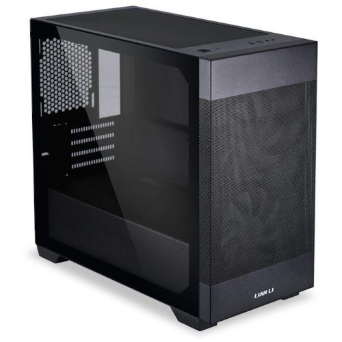 Купить корпус Lian-Li Lancool 205M Mesh черный mATX с поддержкой 3x120mm и 2x140mm вентиляторов, 2xUSB3.0 и аудио разъемом