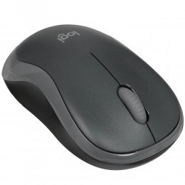 Мышь Logitech M186 черный/серый оптическая 1000dpi беспров. USB для ноутбука 2but (910-004131)